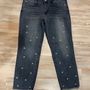 NWOT Code Bleu Crop Jean